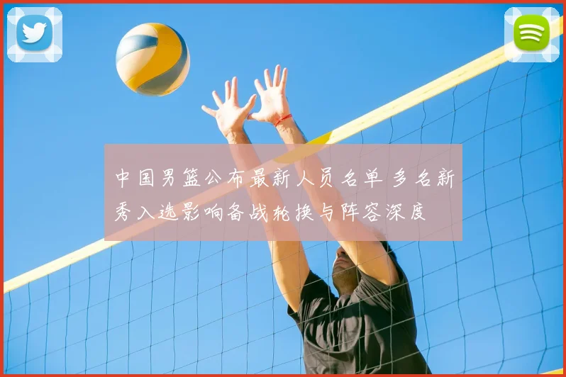 中国男篮公布最新人员名单 多名新秀入选影响备战轮换与阵容深度